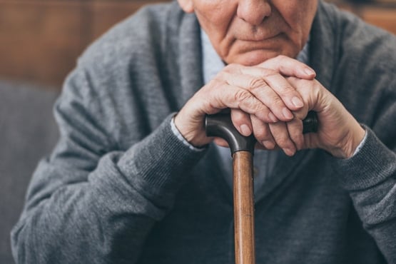 Elderly Gun Collector contemplating liquidation of his gun collection