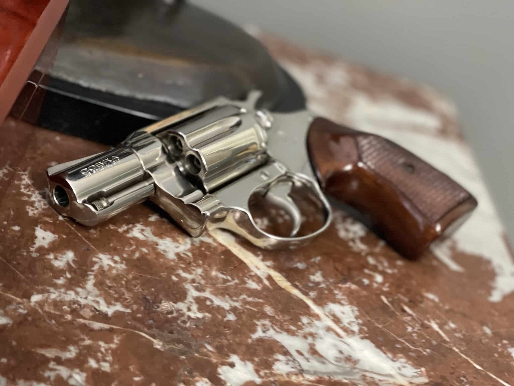 Colt Cobra with carry gear