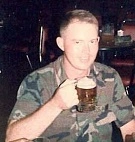 Greg Cook during his Army service