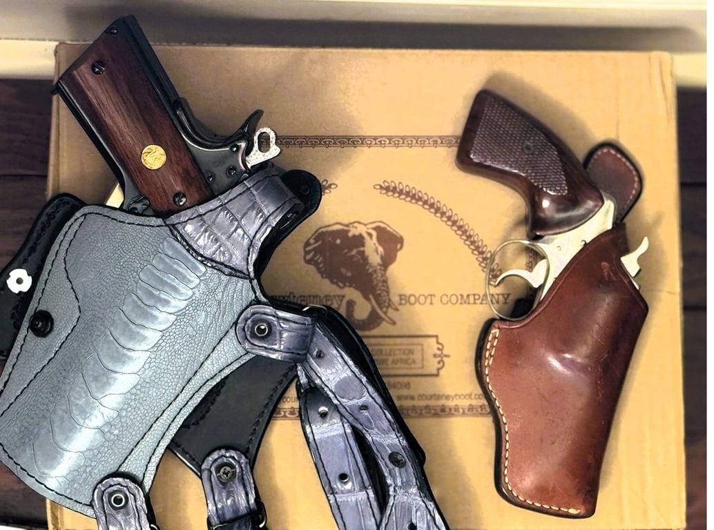 Colt Revolver and Colt Semiautomatic