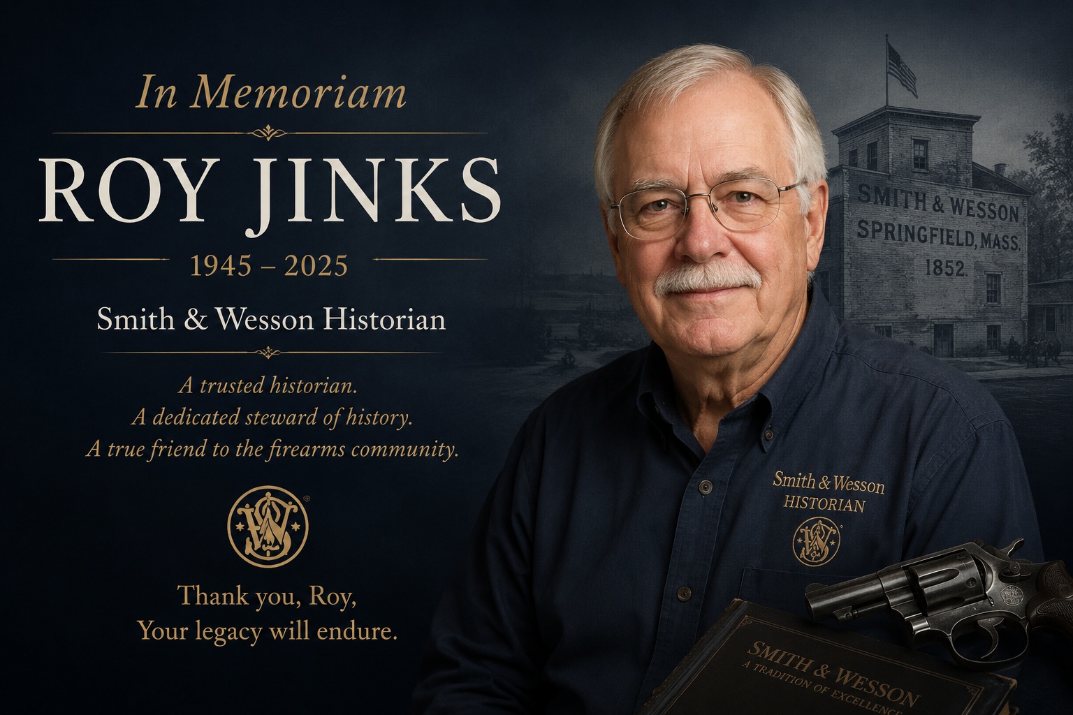 In Memoriam: Roy Jinks, Smith & Wesson Historian