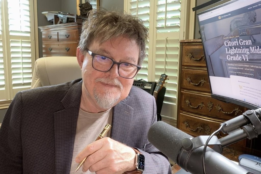 Greg Cook researching the Browning Citori serial number guide