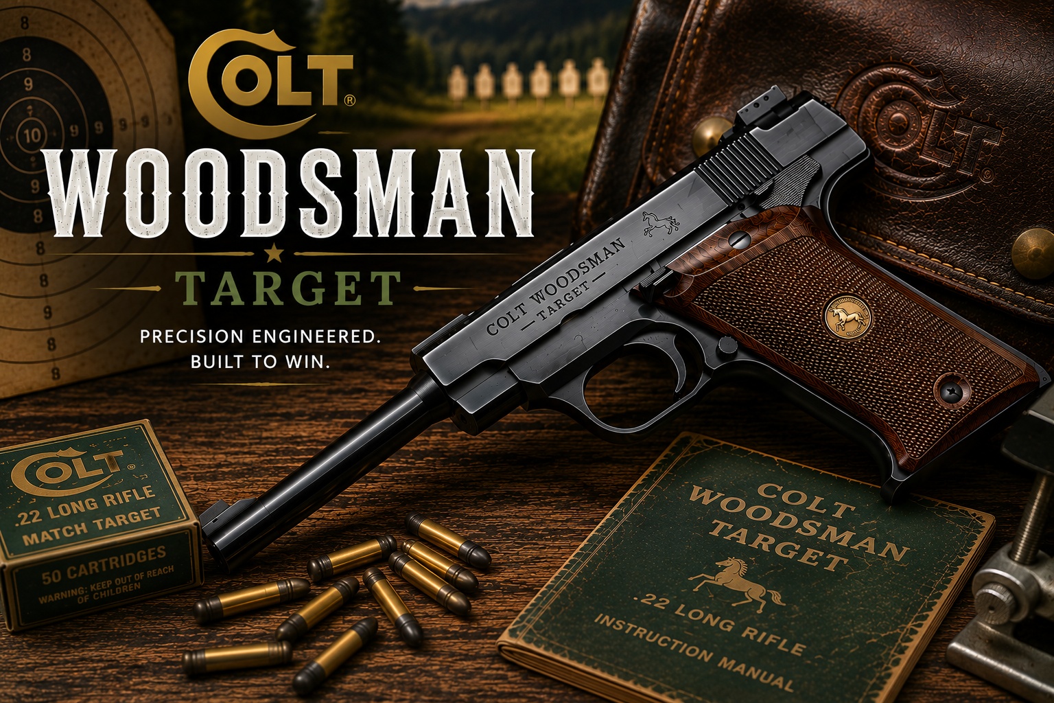 Colt Woodsman Target Model collector hero image
