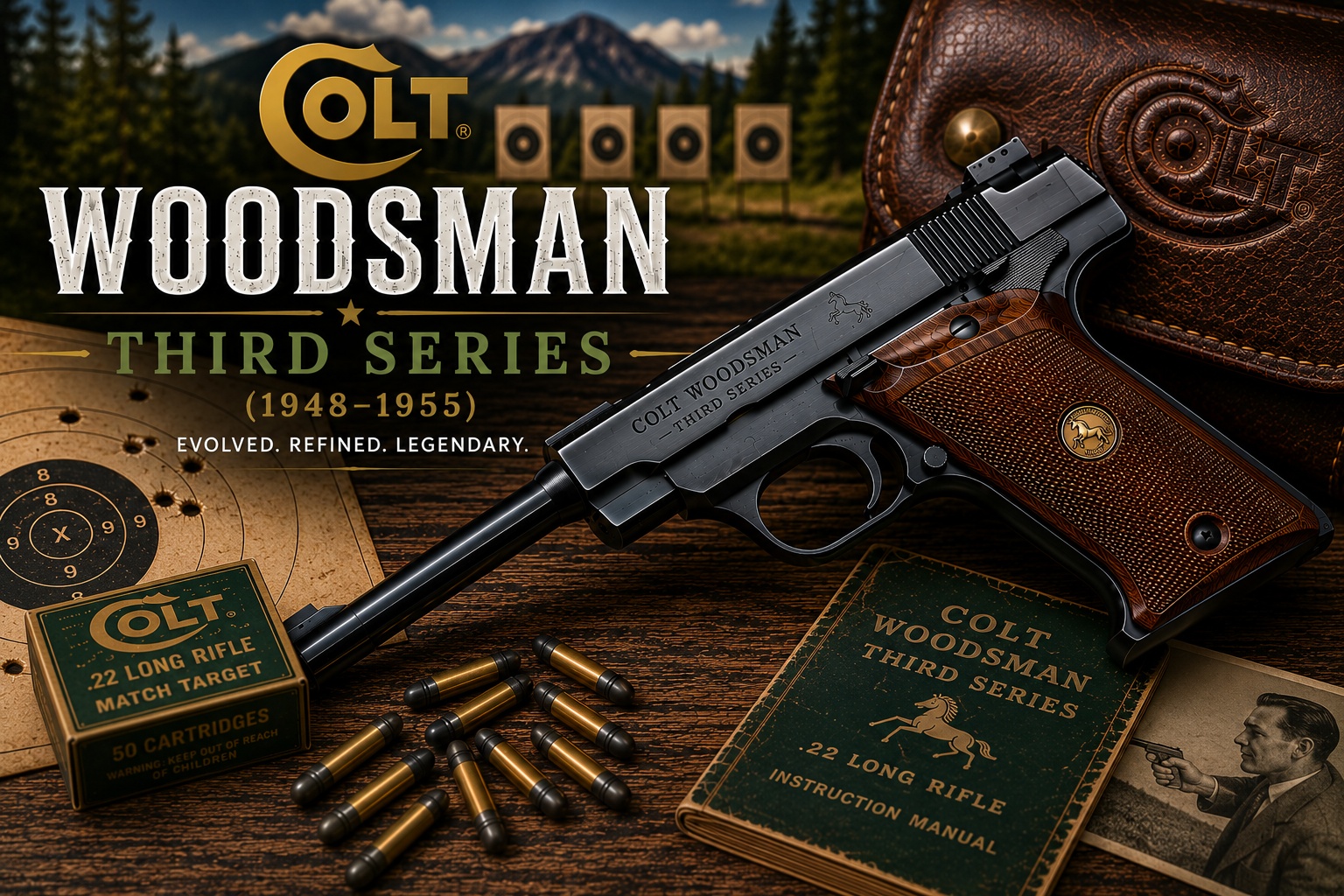 Colt Woodsman Third Series collector hero image
