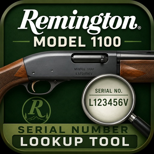 Remington Model 1100 Serial Number Lookup app icon