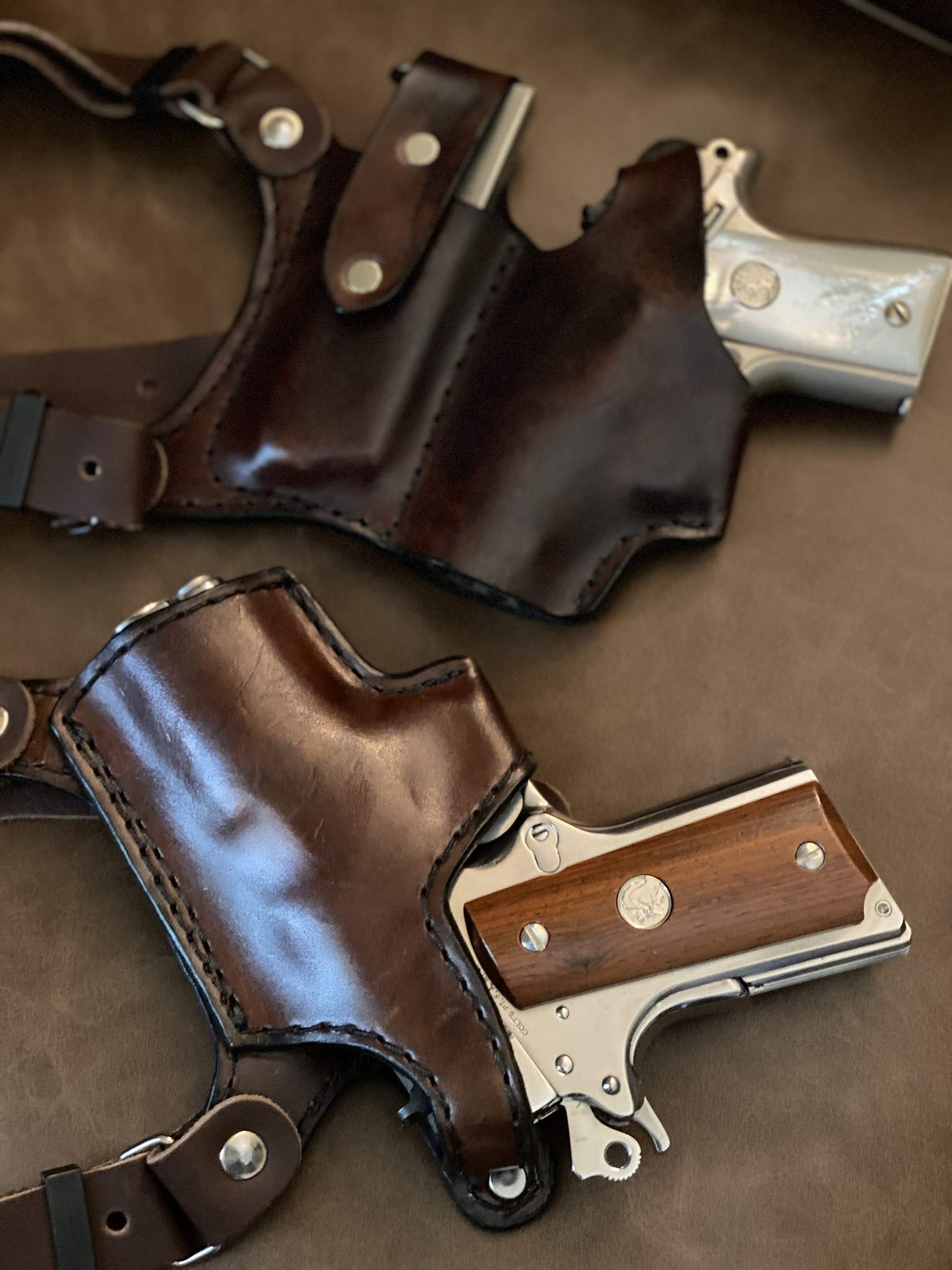 Double Rig Shoulder Holsters