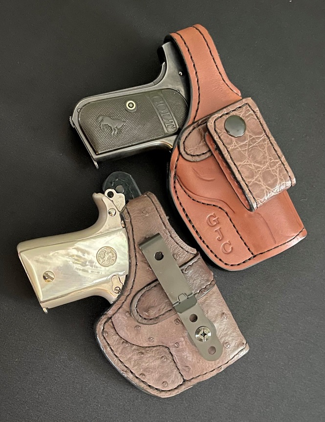 IWB Holsters by the Southern Trapper for Colt 1903 Pocket Hammerless and Colt Mustang