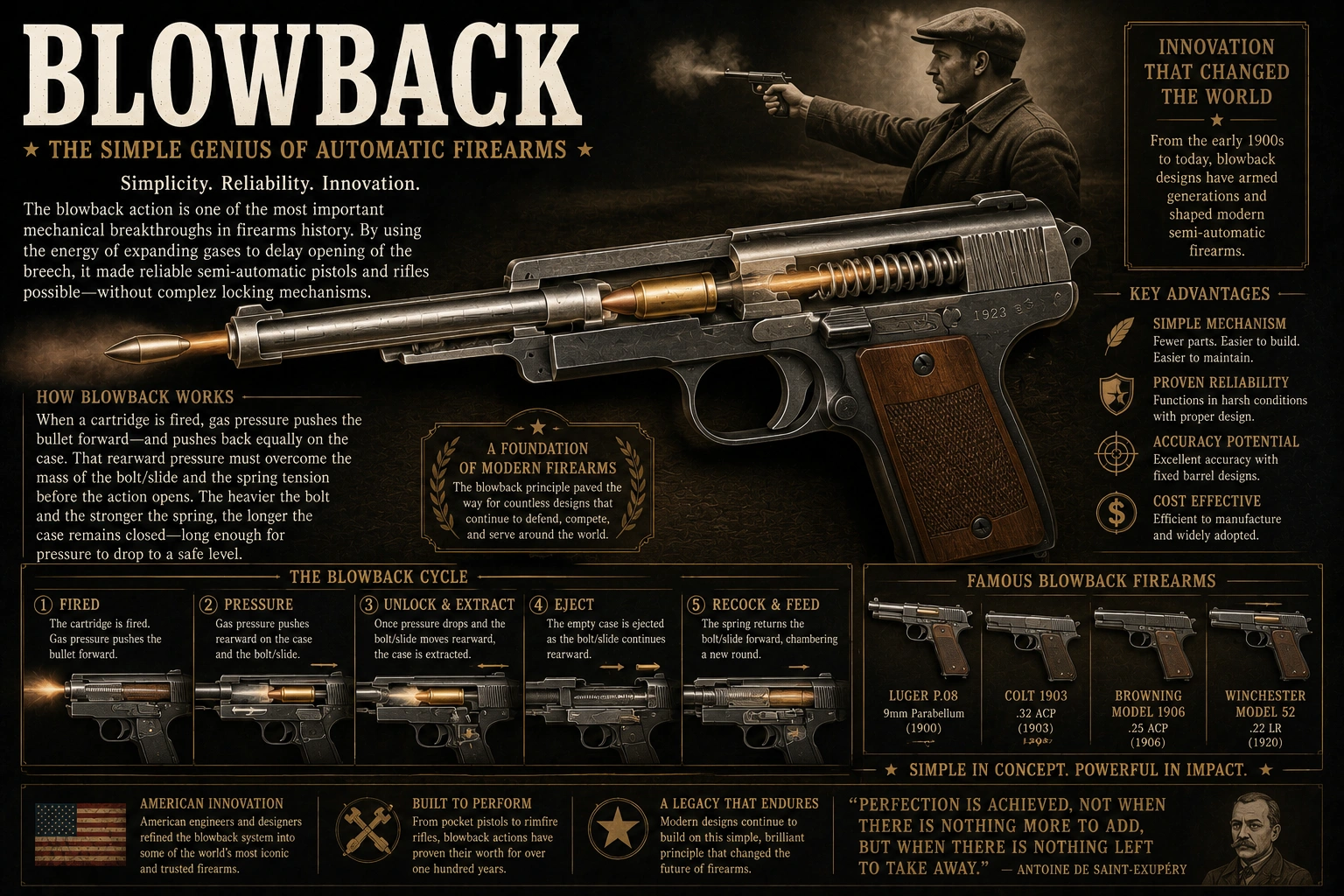 Blowback Firearms