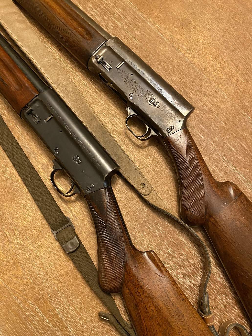 16 and 12 gauge pre-war Brownings