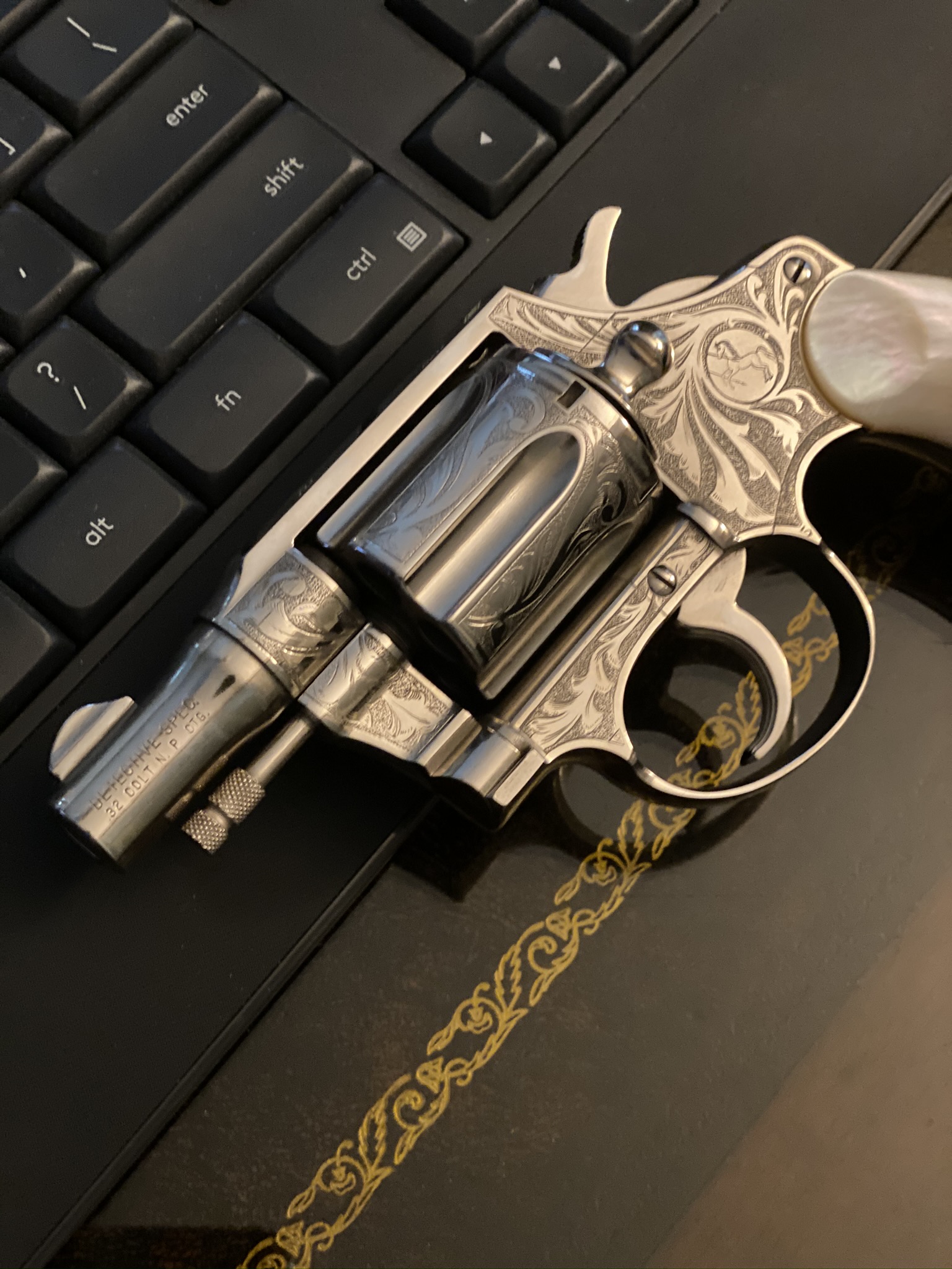 1950 Colt Detective Special .32 with Mother of Pearl grips