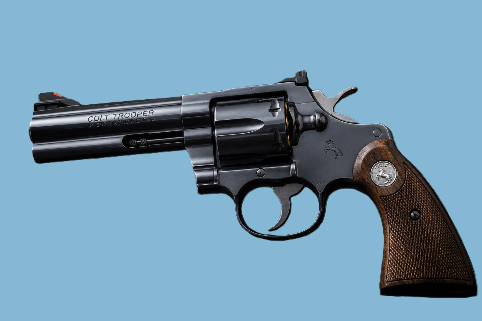 Colt Trooper revolver collector reference image