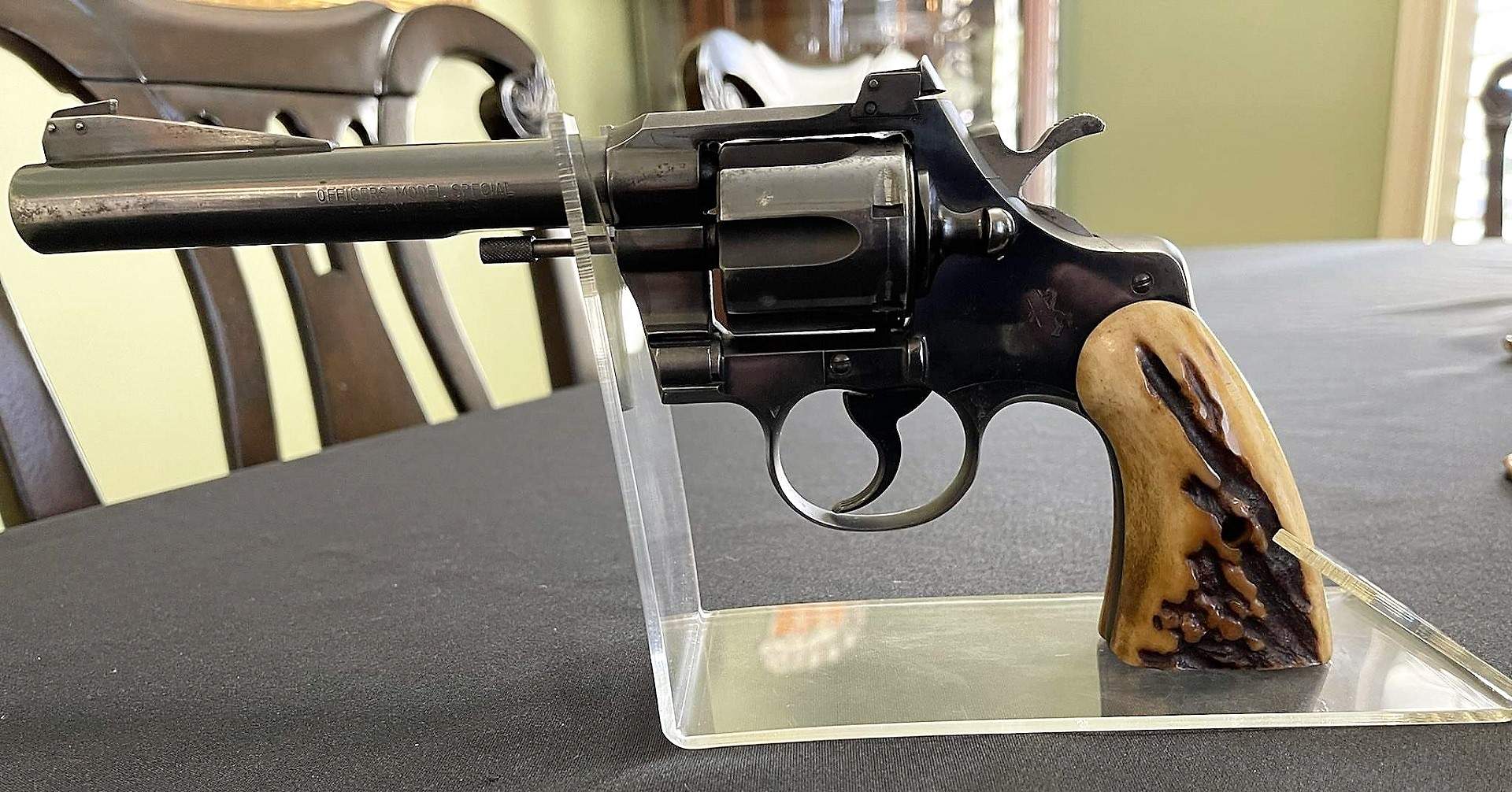 Colt Officers Model Special Target Revolver chambered in .22 LR