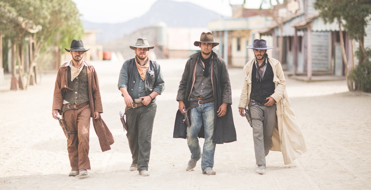 gunfighters in the wild west