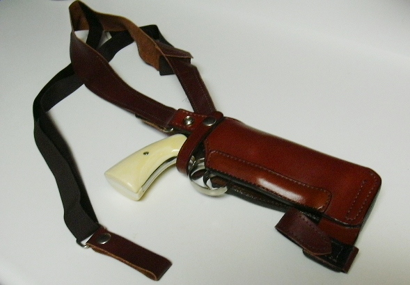 colt python pictured in holster