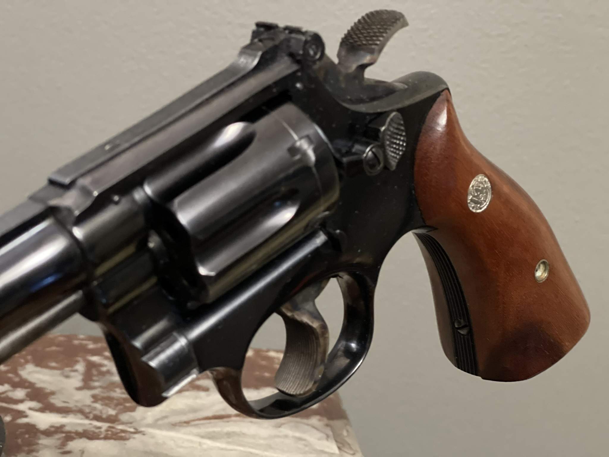 Smith and Wesson K-22 cylinder, target trigger and target hammer