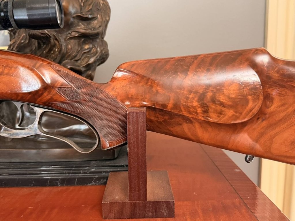 Savage Model 99 rifle displayed for model identification