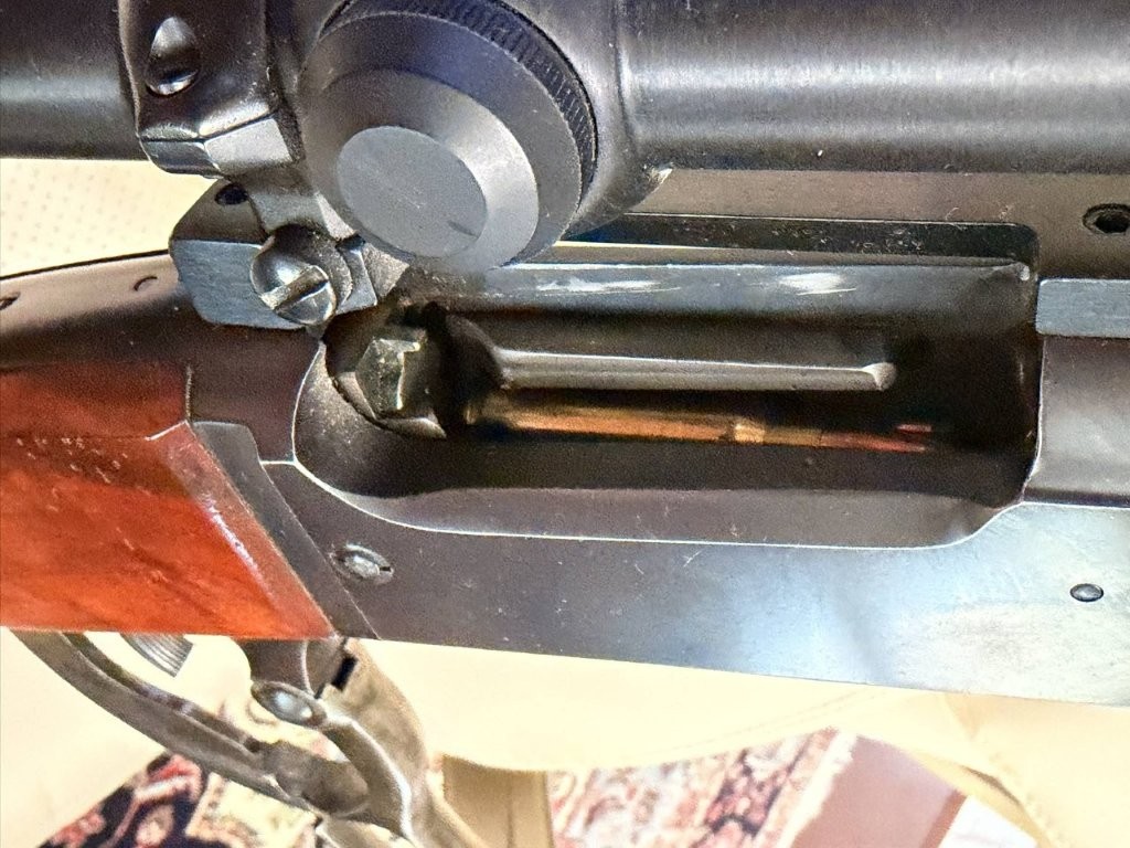 Savage Model 99 rotary magazine and receiver