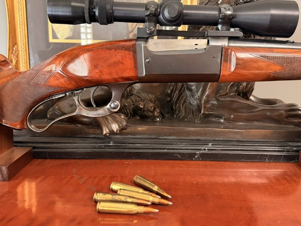 Savage Model 99 receiver and serial number area