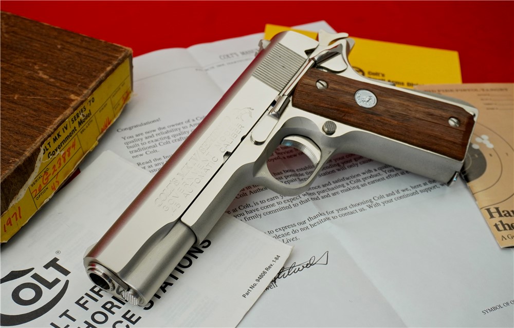 1972 Colt Government Model 1911 Series 70