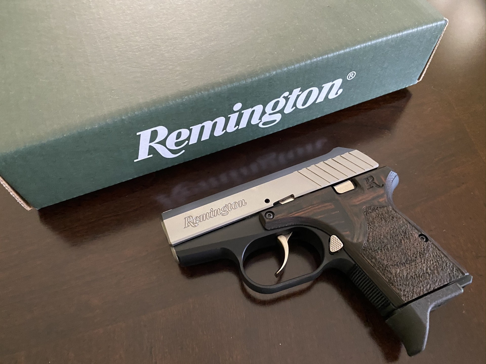 Remington RM380 Executive Model two-tone pocket pistol