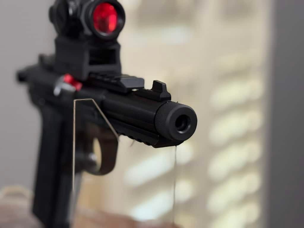 The Ruger Mk IV Tactical 22/45 Semiautomatic Pistol