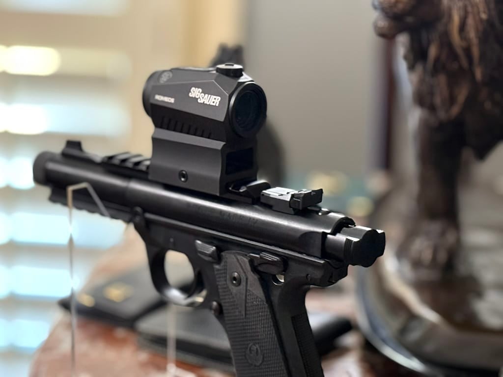 The Ruger Mk IV Tactical 22/45 Semiautomatic Pistol