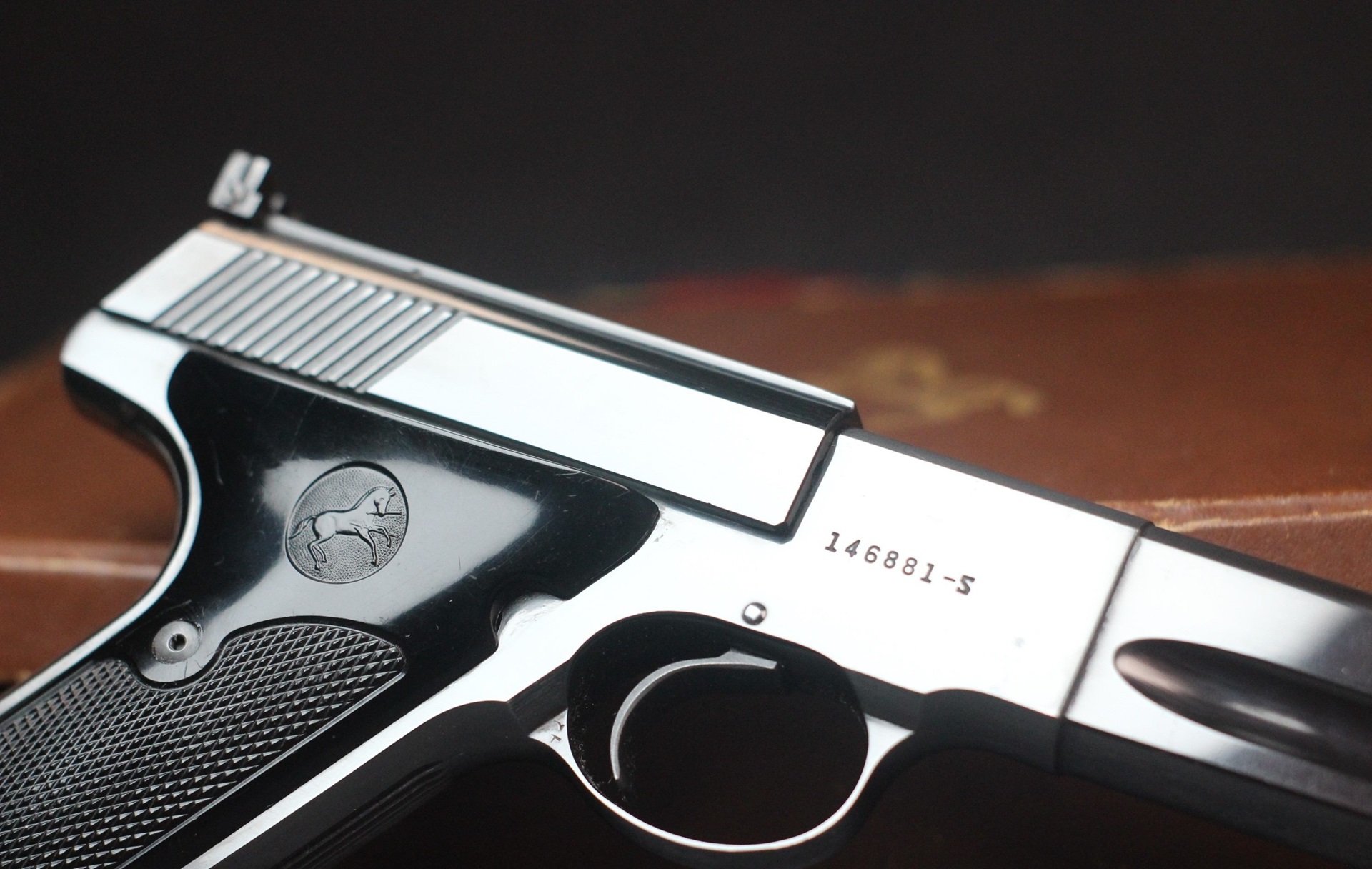 Author's gun, Series Three Colt Woodsman 1955
