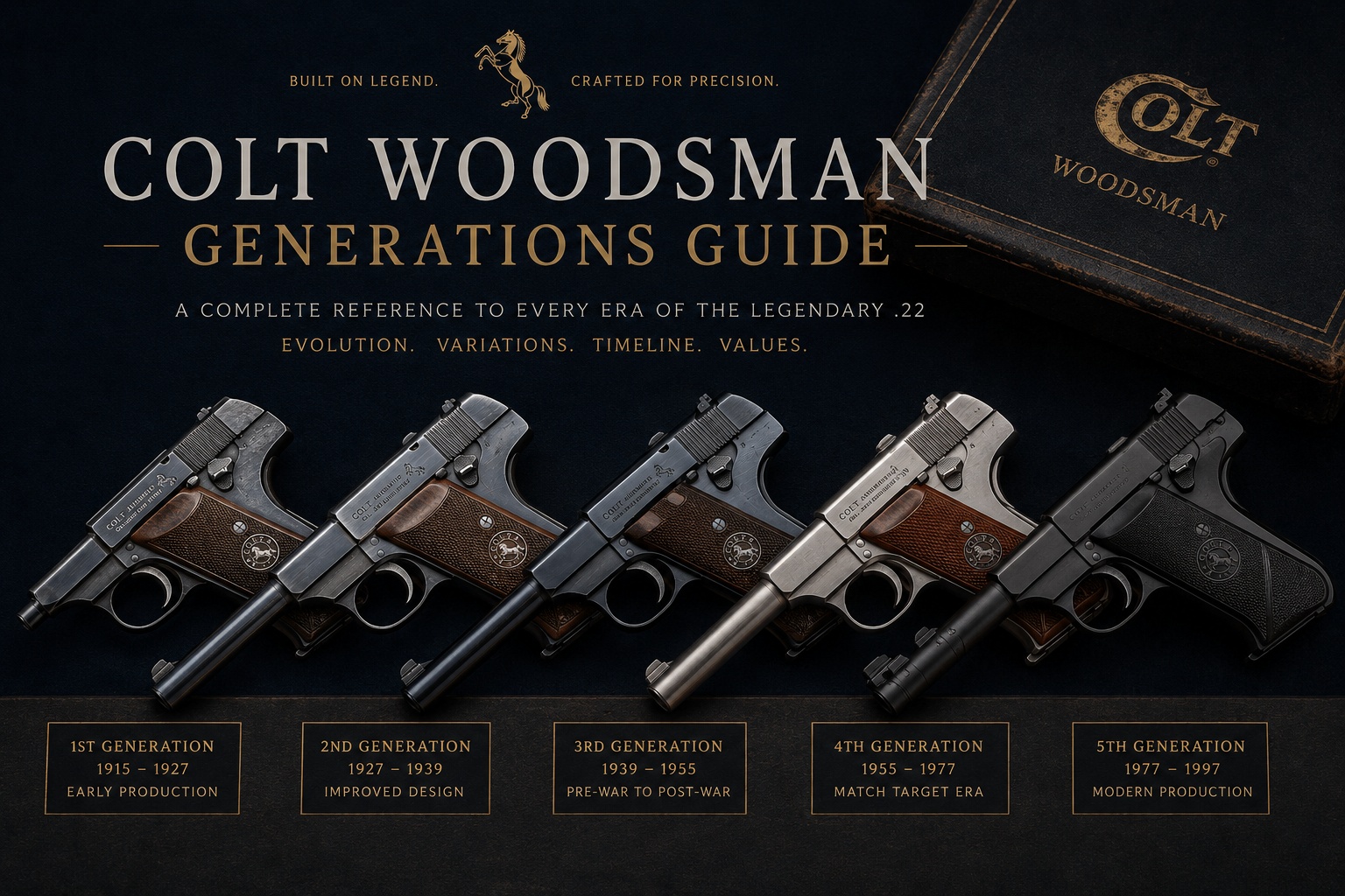 Colt Woodsman generations guide hero image