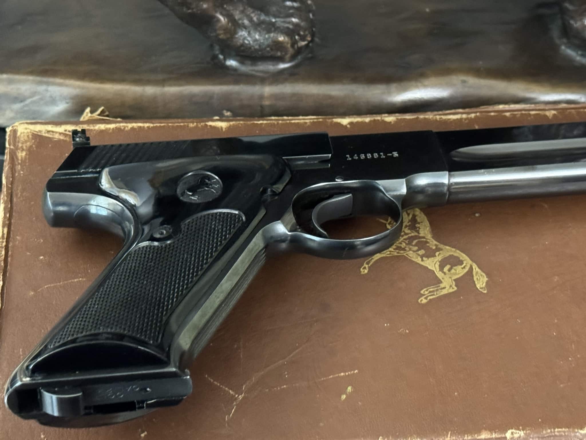 Colt Woodsman Match Target top view