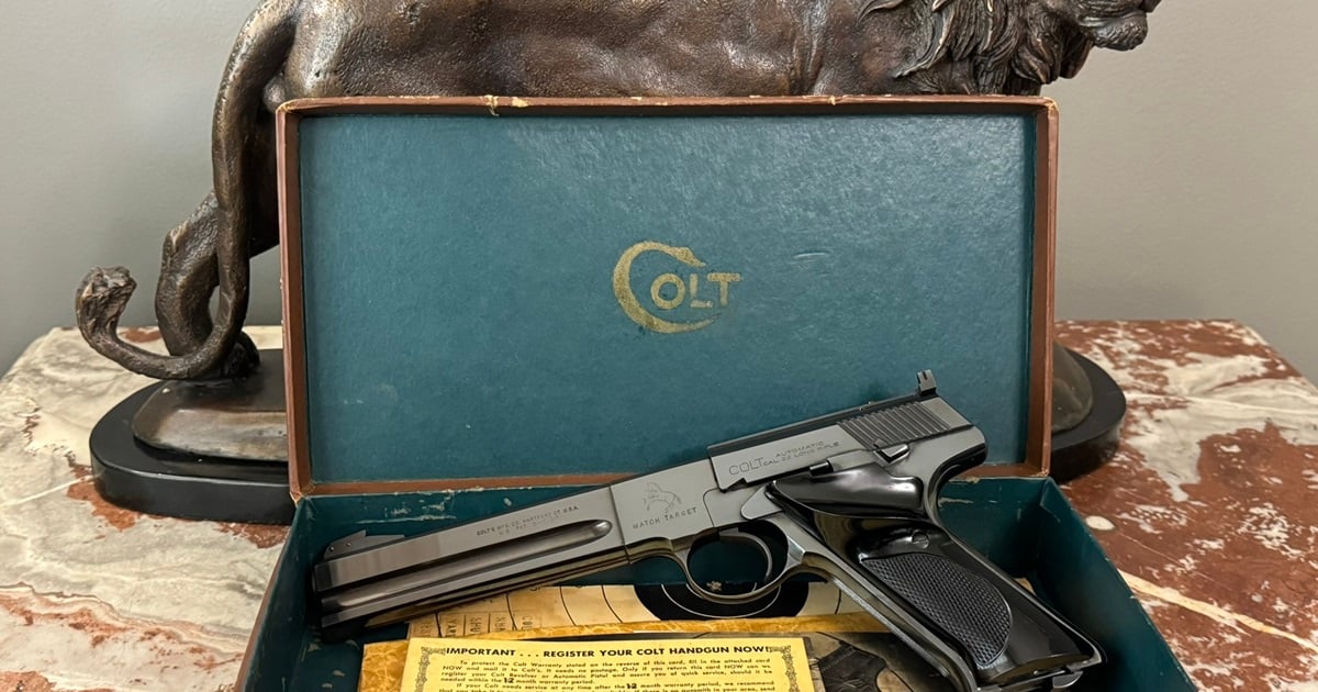 1955 Colt Woodsman Match Target Photo Gallery
