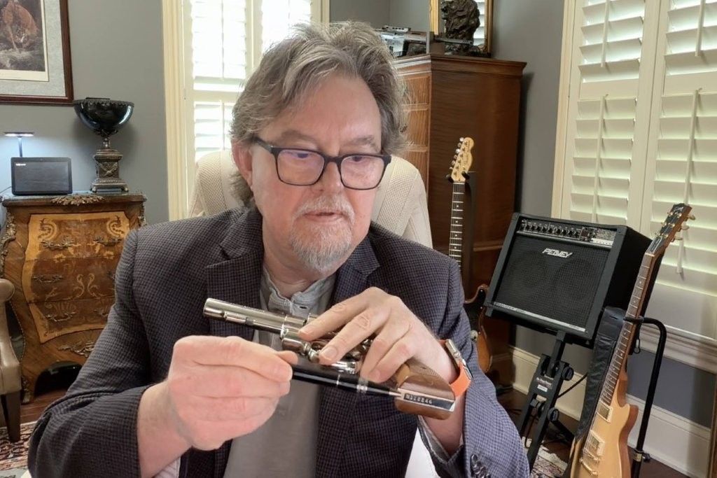 where to find the serial number on a Smith and Wesson revolver, particulary a Model 58