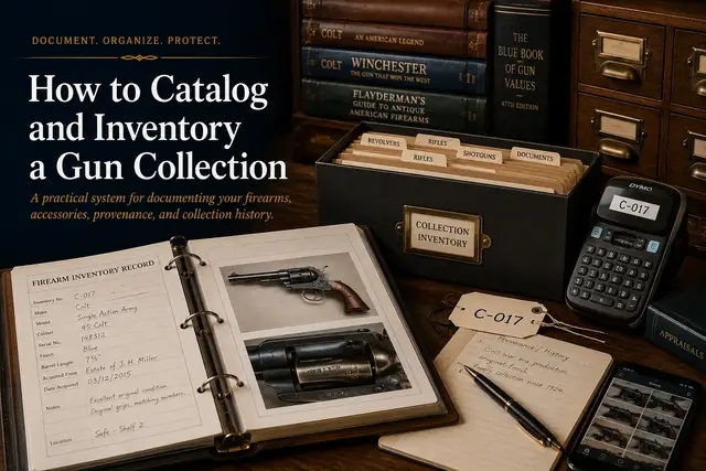 Collector catalog and inventory records