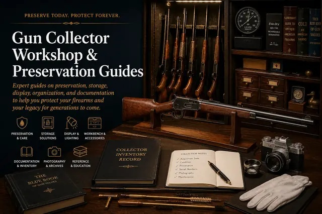 Long-term gun storage and firearm preservation supplies